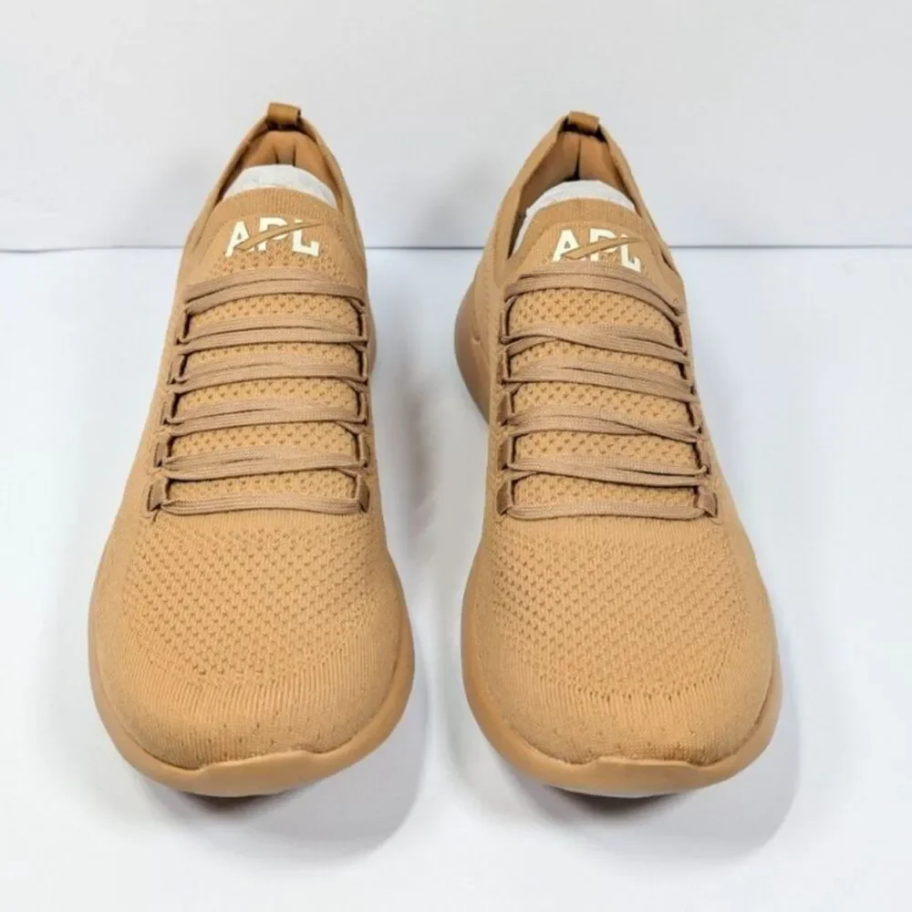 Athletic Propulsion Labs Mens Size 10.5 Tan Atheltic Running Shoes NIB New APL